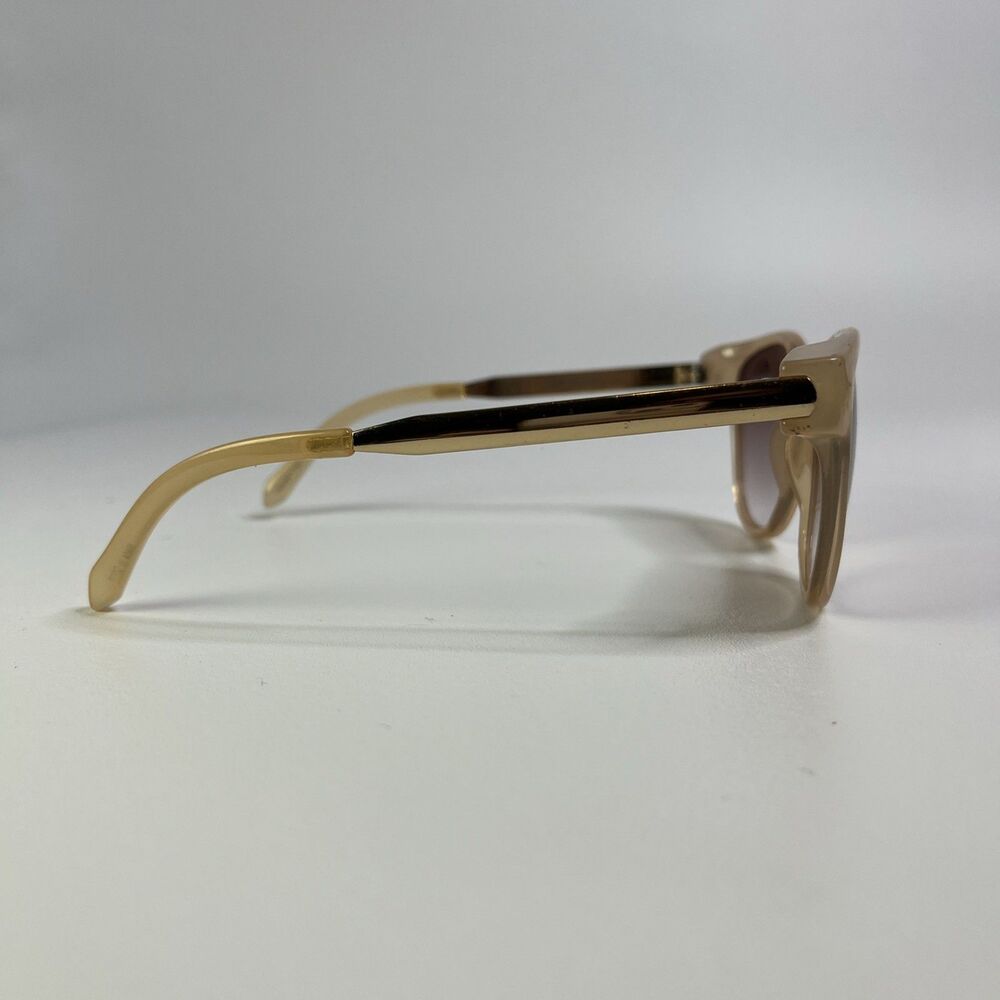 Banana Republic Sunglasses Women's Pink and Rose Gold Frames Round Gradient Lens - Picture 3 of 6